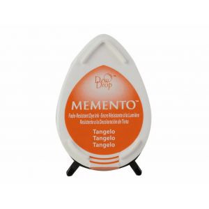 Poduszka z tuszem do stempli Memento 4,2x2,8cm Pomarańczowa jasna